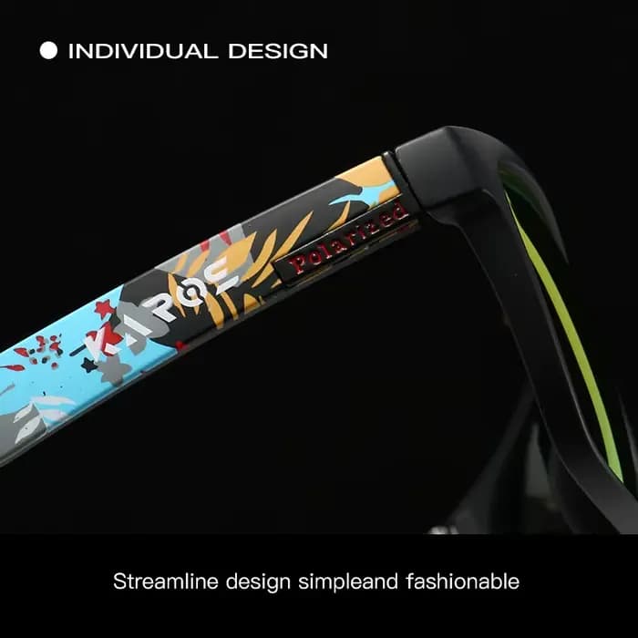 KAROS lunettes de soleil polarisées pour hommes/femmes monture camouflage Protection UV400 pour la c