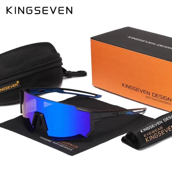 KINGSEVEN vtt lunettes de cyclisme hommes femmes Sports de plein air course Drving lunettes de solei