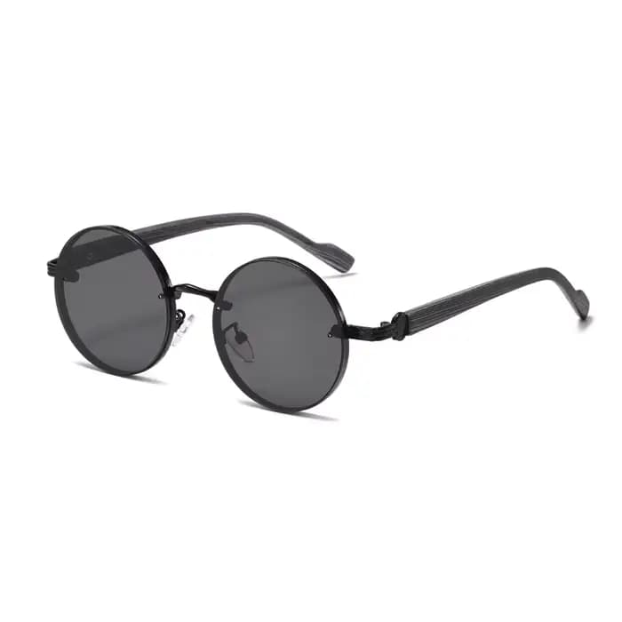 Lunettes de soleil rondes vintage 2025 – Tendance classique dégradée pour l'extérieur – Design de ma