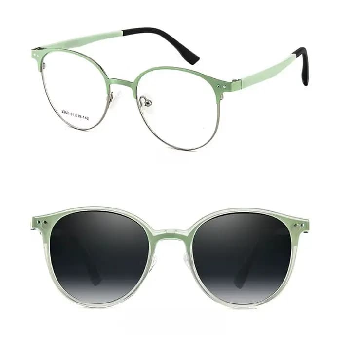 YIMARUILI-Lunettes de soleil polarisées magnétiques pour hommes et femmes, monture à clipser, lunett