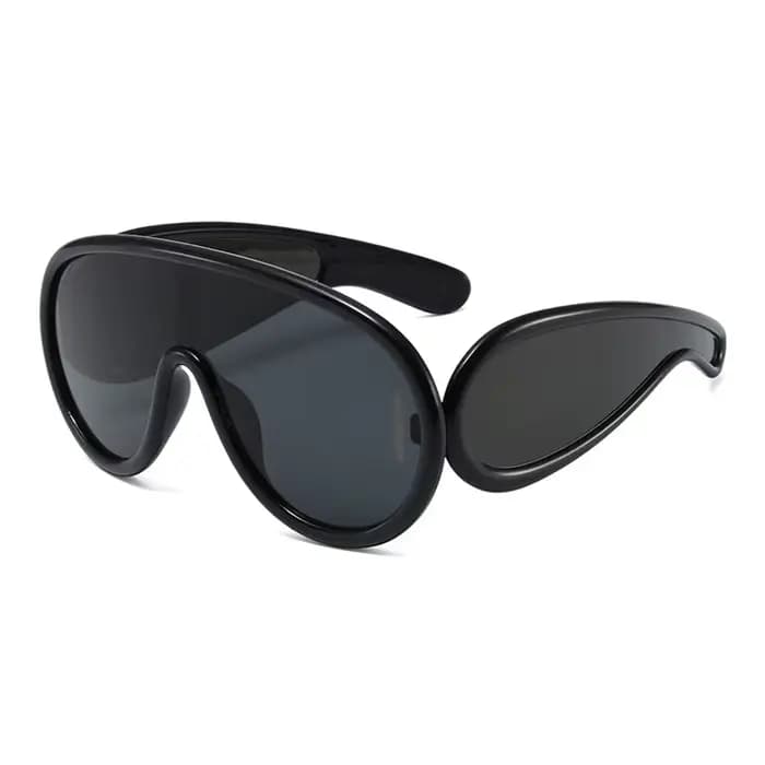 Samjune Y2K – lunettes de soleil Punk pour femmes et hommes, lunettes monobloc pour dames, marque de