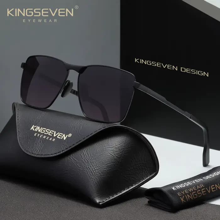 KINGSEVEN – lunettes de soleil de luxe pour hommes/femmes, polarisées UV400, à la mode, rétro, class