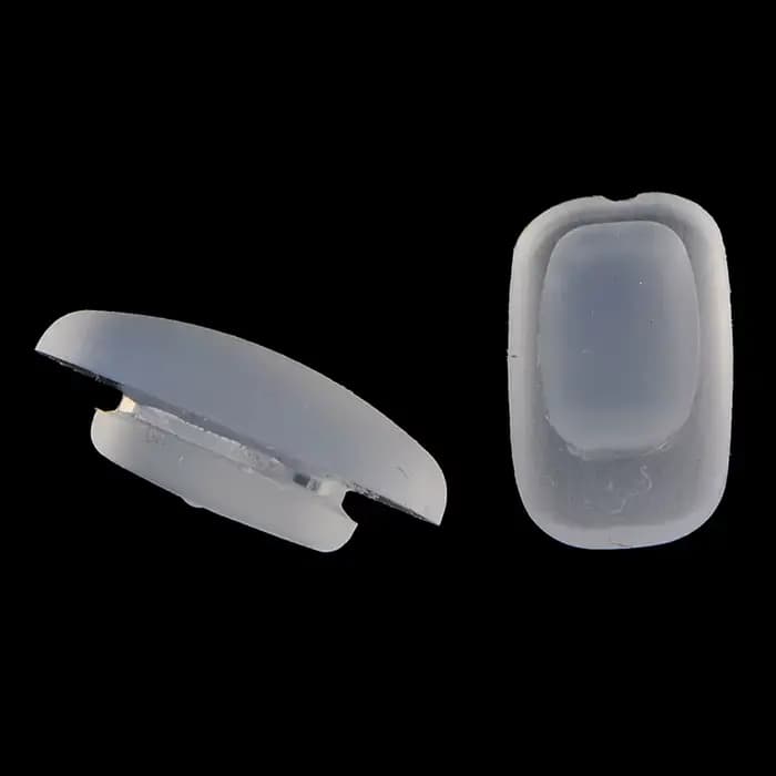 50/25/5 paires de coussinets de nez en silicone pour lunettes de vue et de soleil