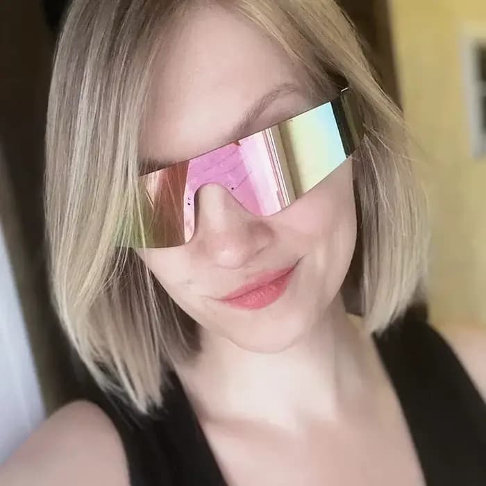 Lunettes de soleil Steampunk pour hommes et femmes