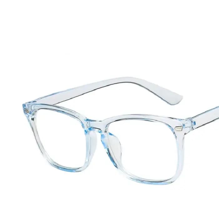 Bleu Lumière Blocage Lunettes De Mode Carré Faux Eyelasses Anti Uv Ray Ordinateur De Jeu Pour Les Femmes Et Les Hommes