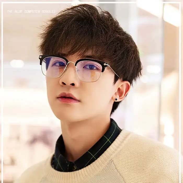 Lunettes Ultra légères Anti-lumière bleue pour hommes et femmes