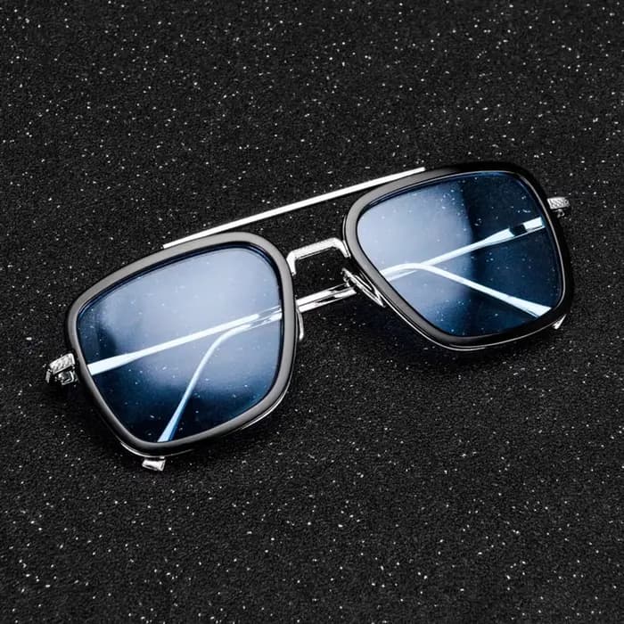 Lunettes de soleil carrées de luxe pour hommes et femmes