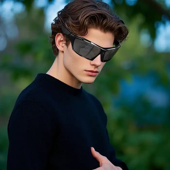 Lunettes de soleil de protection pour hommes