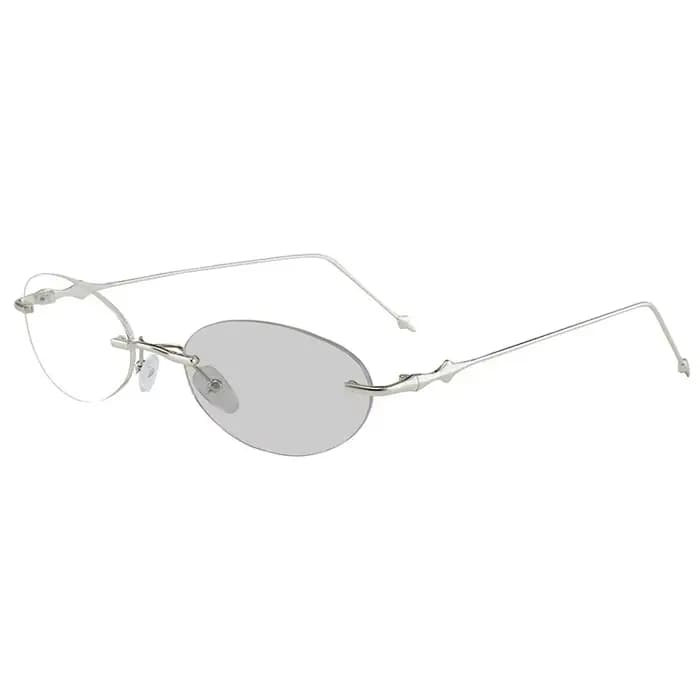 Lunettes de myopie photochromiques sans monture à la mode