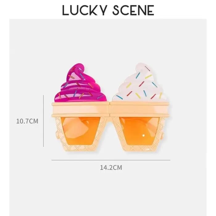 Lunettes de soleil amusantes INS