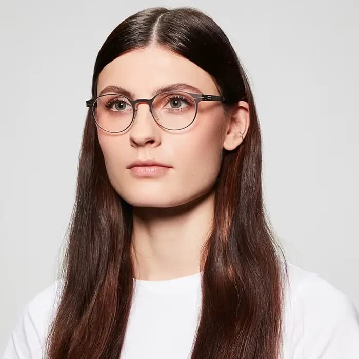 Allemagne classique ovale lunettes cadre hommes femmes Jame C ultraléger mince jante