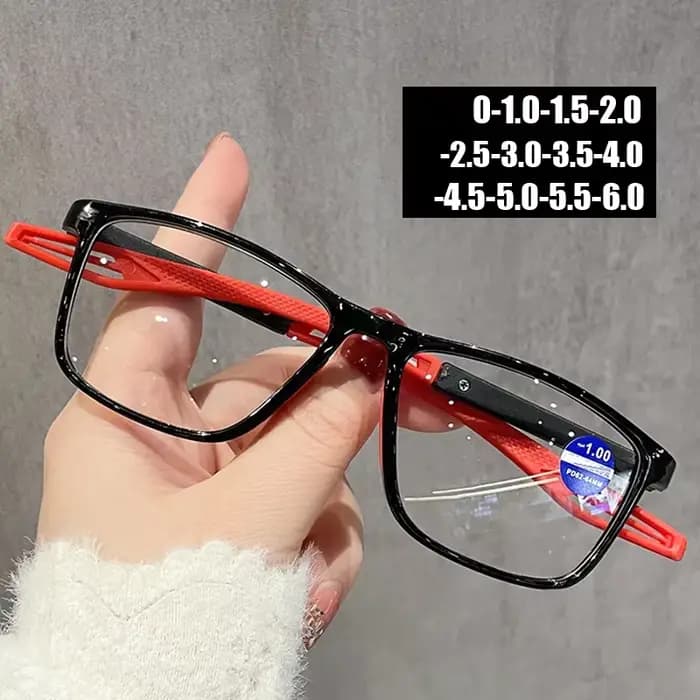 Vintage TR90 sport myopie lunettes Anti lumière bleue femmes hommes vue de près