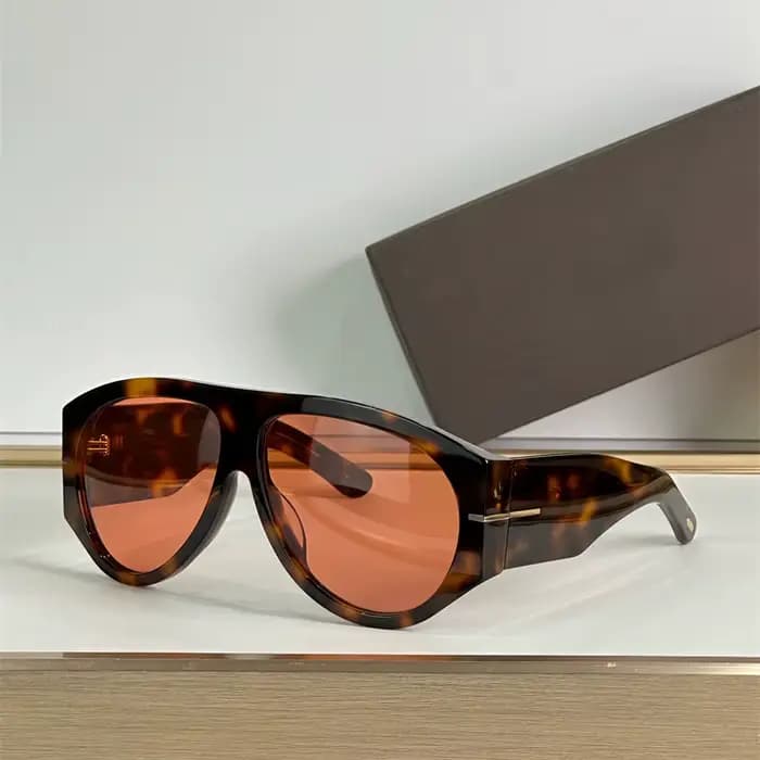 Lunettes de soleil oversize de pilote tendance pour femmes et hommes