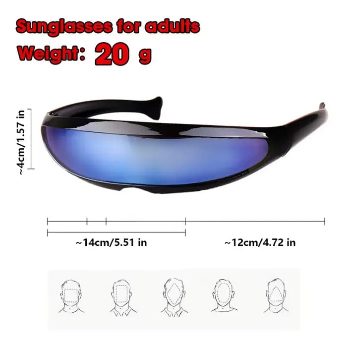 Lunettes de soleil X-Men pour hommes et femmes