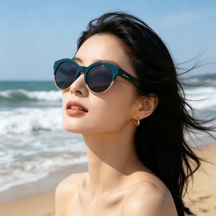 Lunettes de soleil tendance pour femme