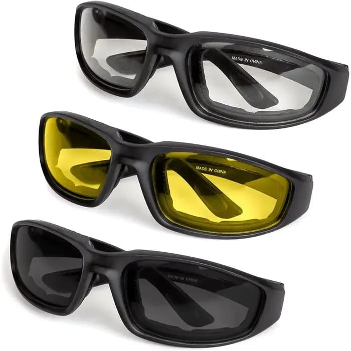 Lunettes de moto anti-UV