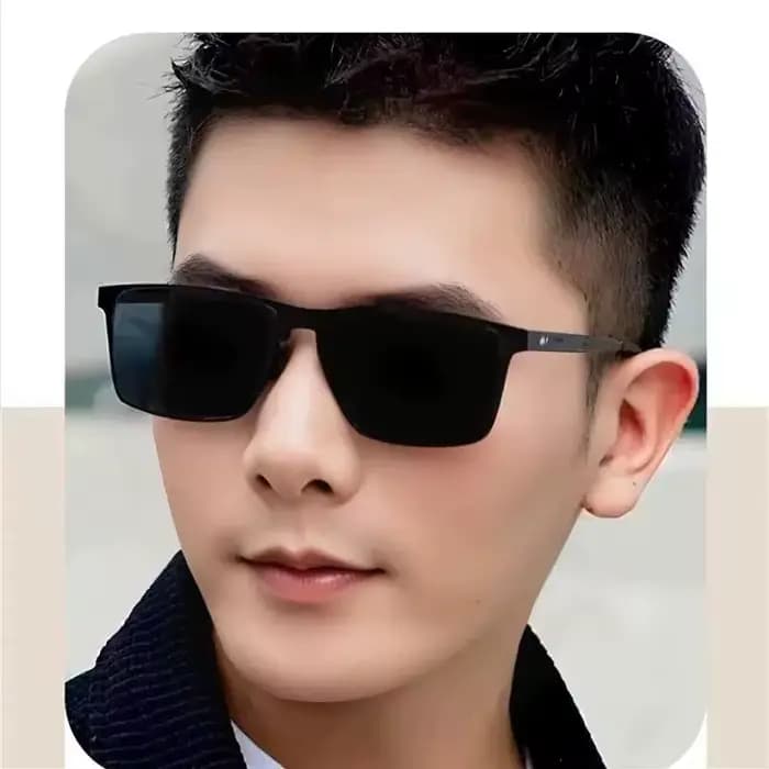 TFTB hommes et femmes lunettes de soleil polarisées rétro carré grand visage conduite randonnée pêche Anti-UV optique