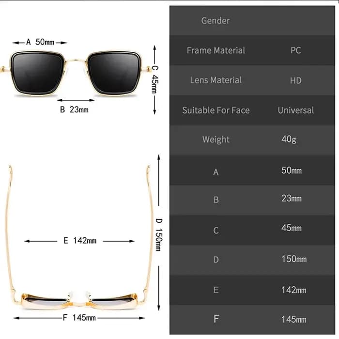Lunettes de soleil rétro steampunk vintage pour hommes et femmes
