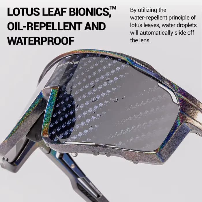 KAPVOE Nano lentilles lunettes de cyclisme mode Sports de plein air vélo