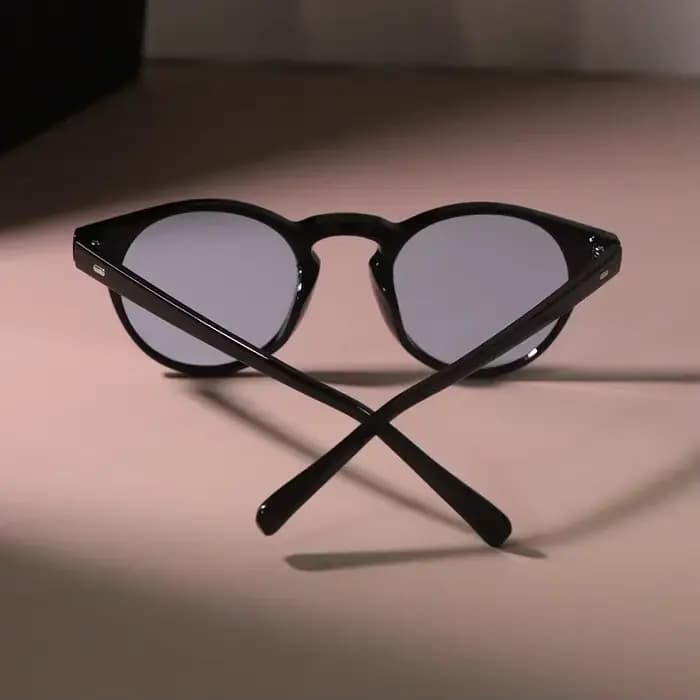 Lunettes de soleil rondes vintage pour femmes et hommes