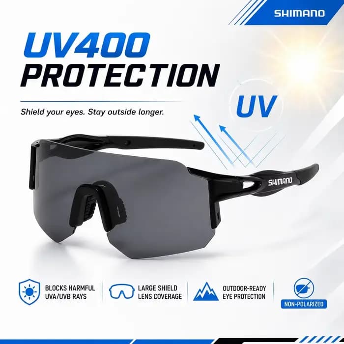 Lunettes de soleil de vélo SHIMANO UV400