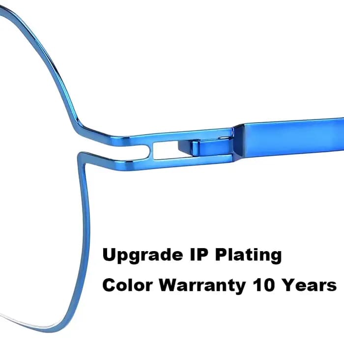 Allemagne lunettes de pilote faites à la main cadre hommes femmes marque Design ultraléger sans vis