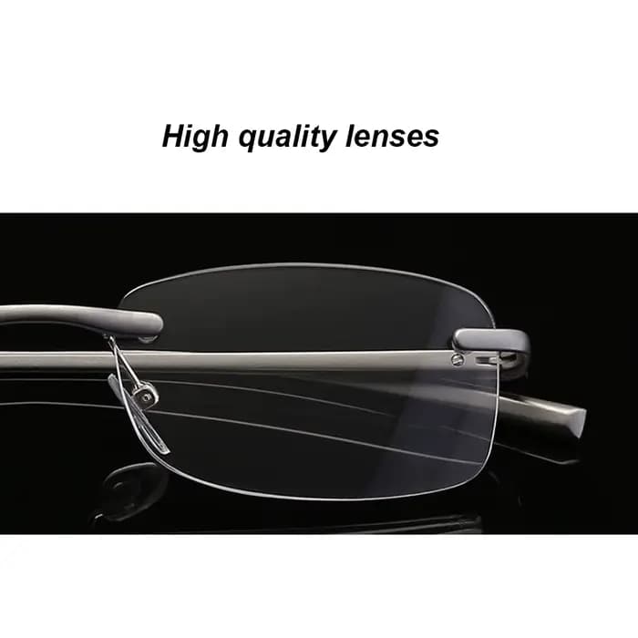 Lunettes Anti-bleu sans bords pour hommes
