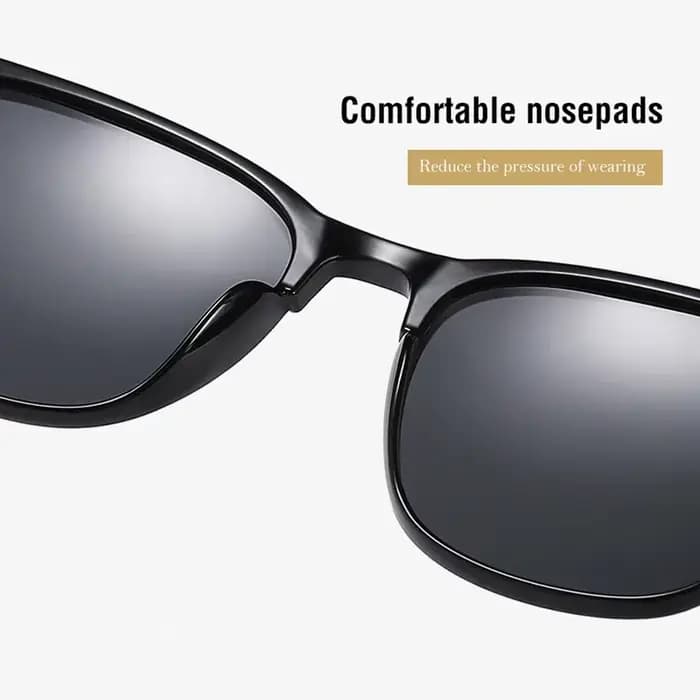 Nouvelles lunettes de soleil polarisées classiques Vintage hommes