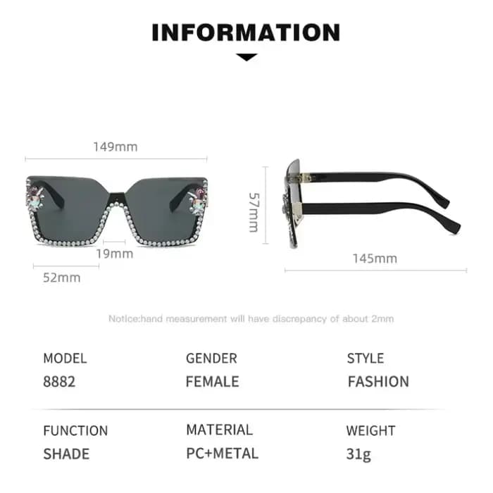 Femmes mode dégradé couleur lunettes de soleil unisexe Vintage carré voyage en plein air UV400