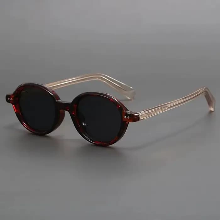 Lunettes de soleil polarisées ovales en acétate pour hommes et femmes