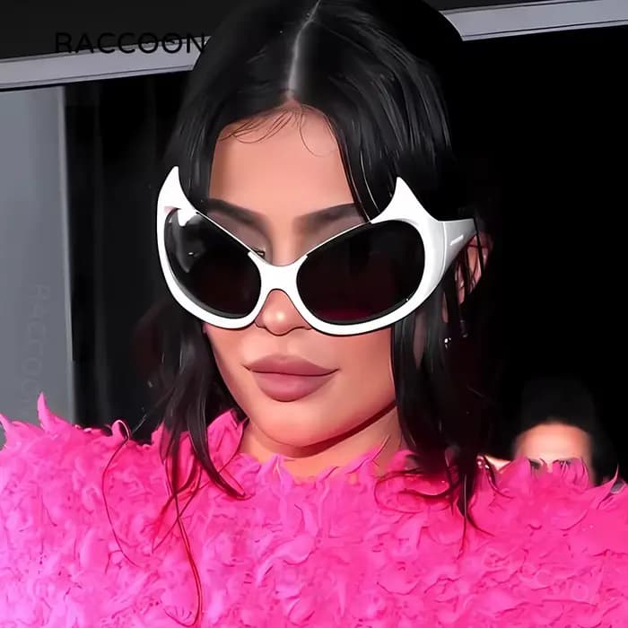 Sexy Gotham lunettes de soleil yeux de chat femmes Vintage marque de luxe Design mode Punk