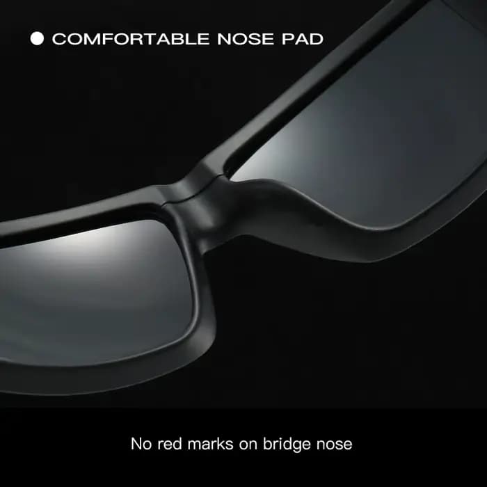 Lunettes de soleil polarisées de sport avec protection UV400 pour le cyclisme