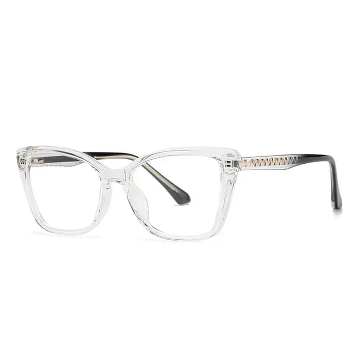 Lunettes de myopie œil de chat transparentes pour femmes TR90