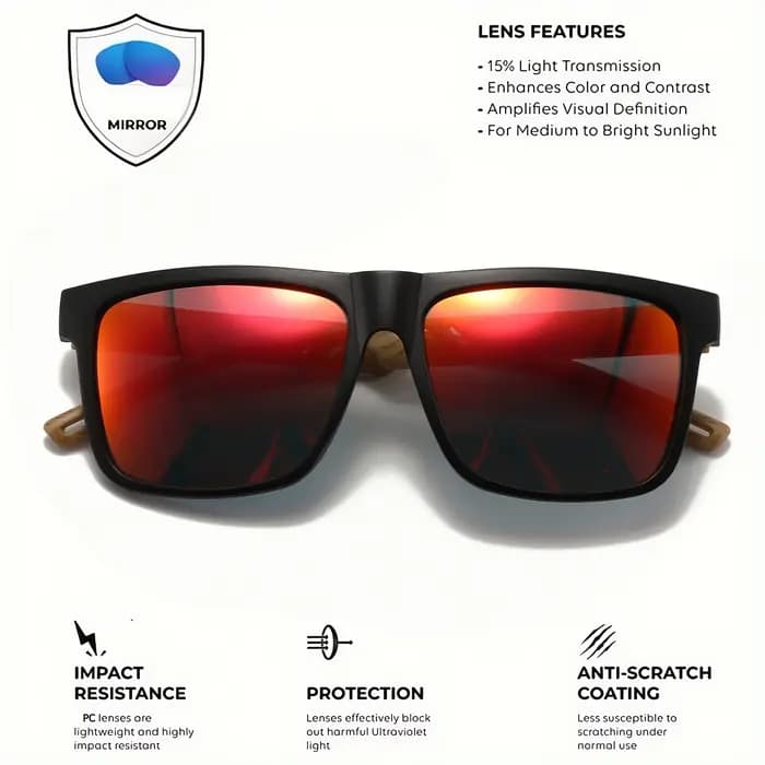 Nouvelles lunettes de soleil carrées à la mode