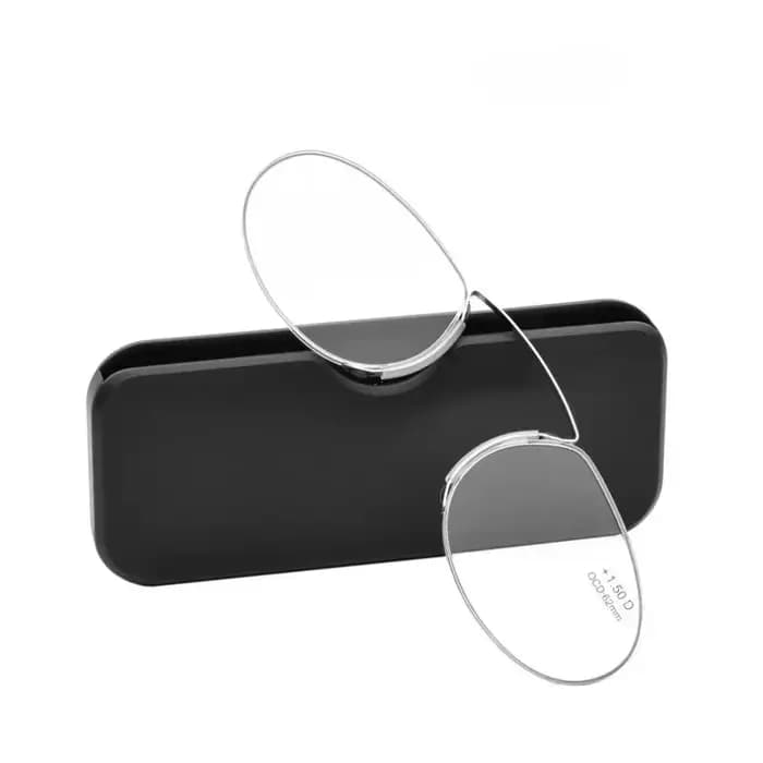 Lunettes de lecture à pince-nez sans bords