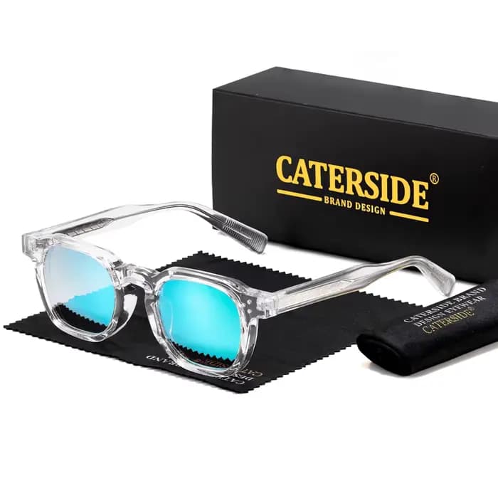 Lunettes de soleil carrées CATERSIDE tendance pour hommes