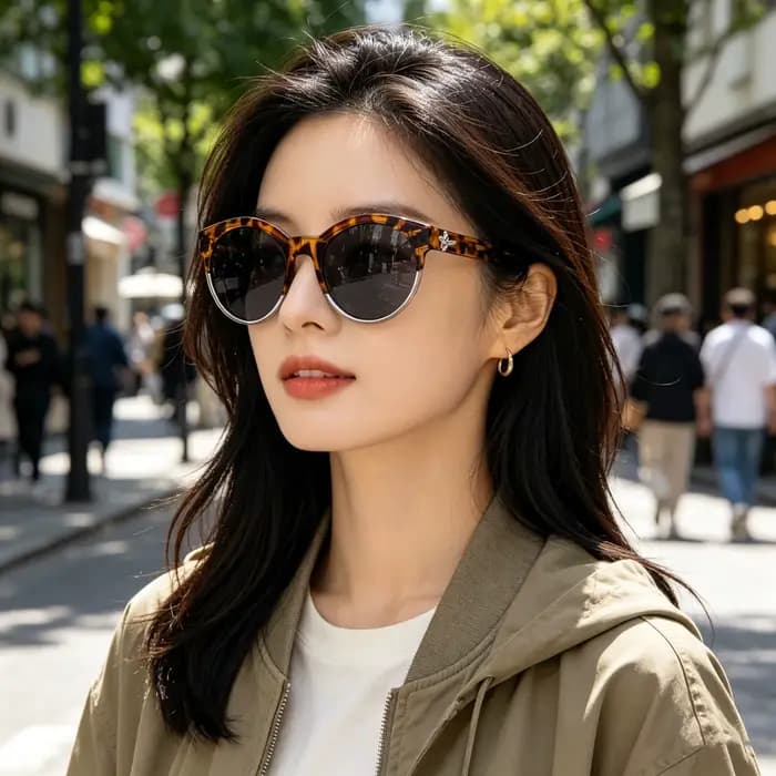 Lunettes de soleil tendance pour femme