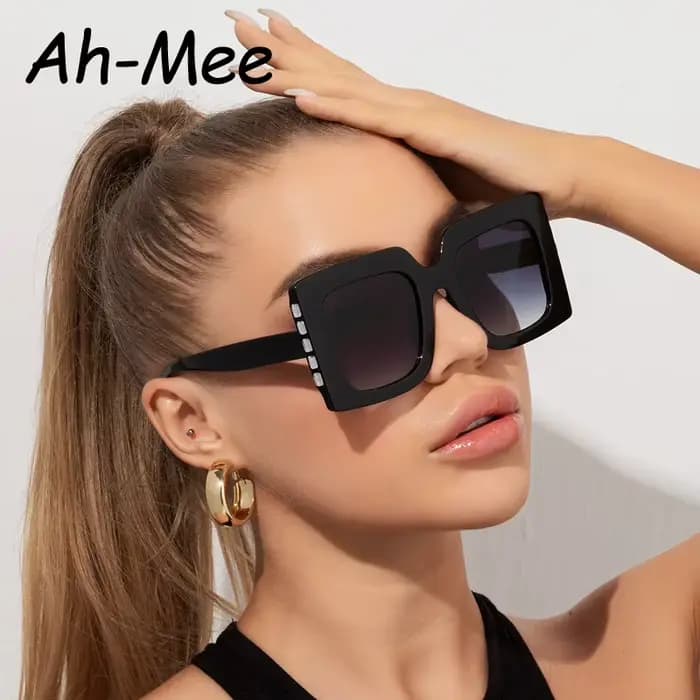 Randonnée nouvelle mode femmes carré Anti lumière lunettes pour dames moderne marque de luxe