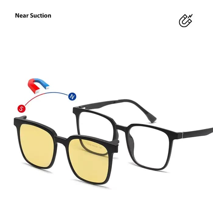 Lunettes de Prescription magnétiques rabattables pour hommes et femmes