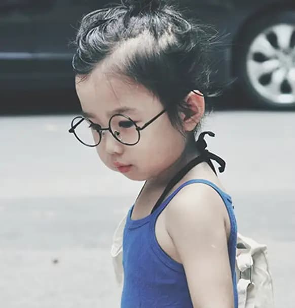Nouvelles Montures de Lunettes Rondes pour Enfants