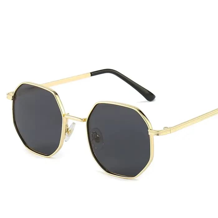 RUOBO hexagone lunettes De soleil polarisées pour hommes femmes marque Design conduite miroir Surface lentille