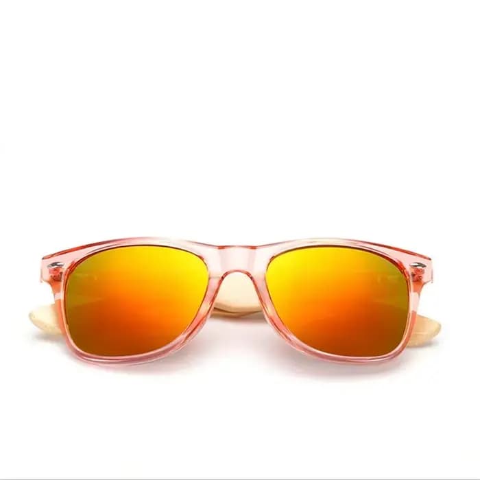 14 couleurs bois lunettes de soleil hommes femmes carré bambou