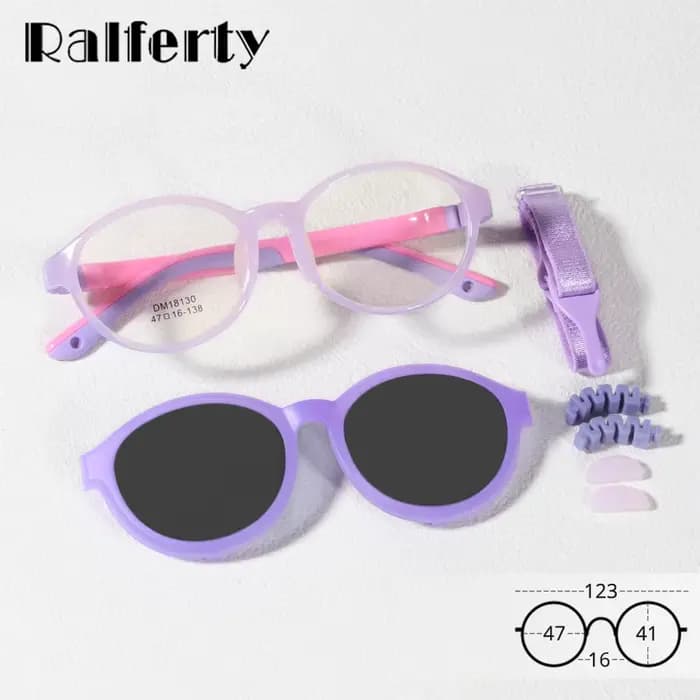 Ralferty – lunettes de soleil souples et polarisées pour enfants