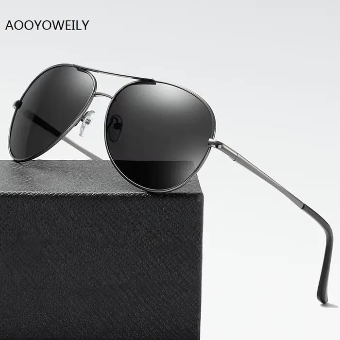 Lunettes de soleil photochromiques polarisées pour hommes