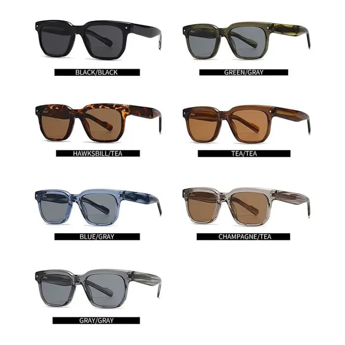 Lunettes de soleil polarisées rétro bohèmes pour hommes