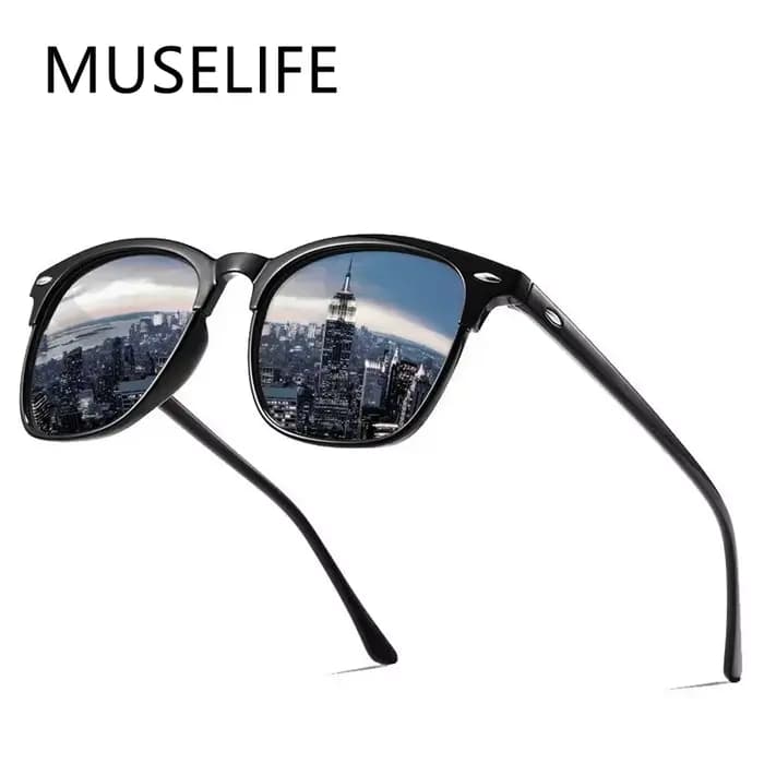 Nouvelles lunettes de soleil polarisées classiques Vintage hommes