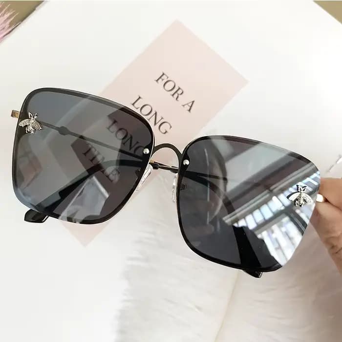 Lunettes de soleil carrées vintage pour femmes