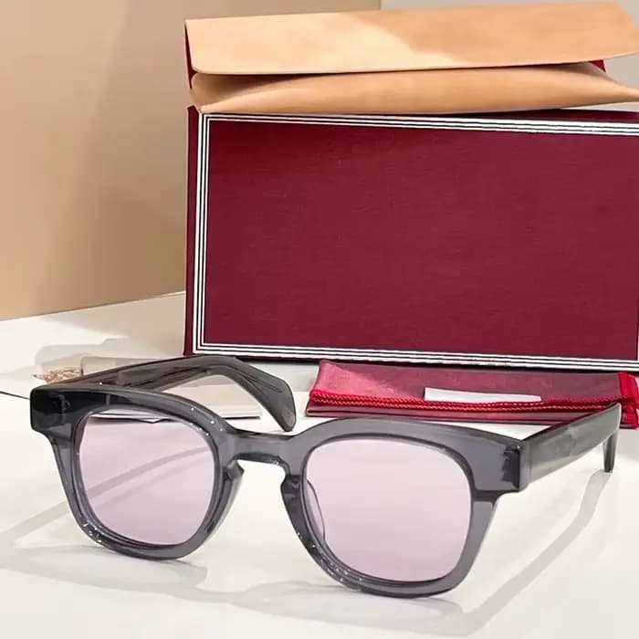 Ins Julien Lunettes de soleil faites à la main Designer Japon Marque Uv400 Hommes et femmes Vintage Classique High
