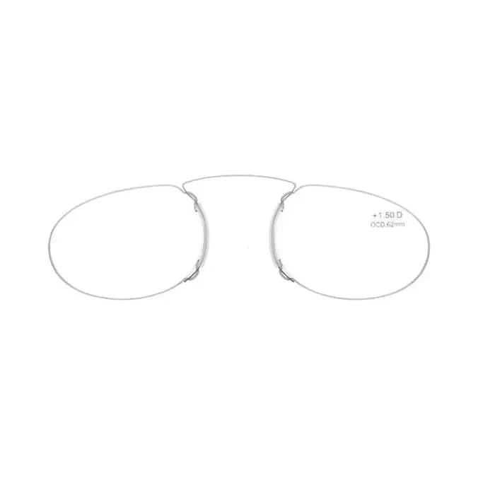 Lunettes de lecture à pince-nez sans bords