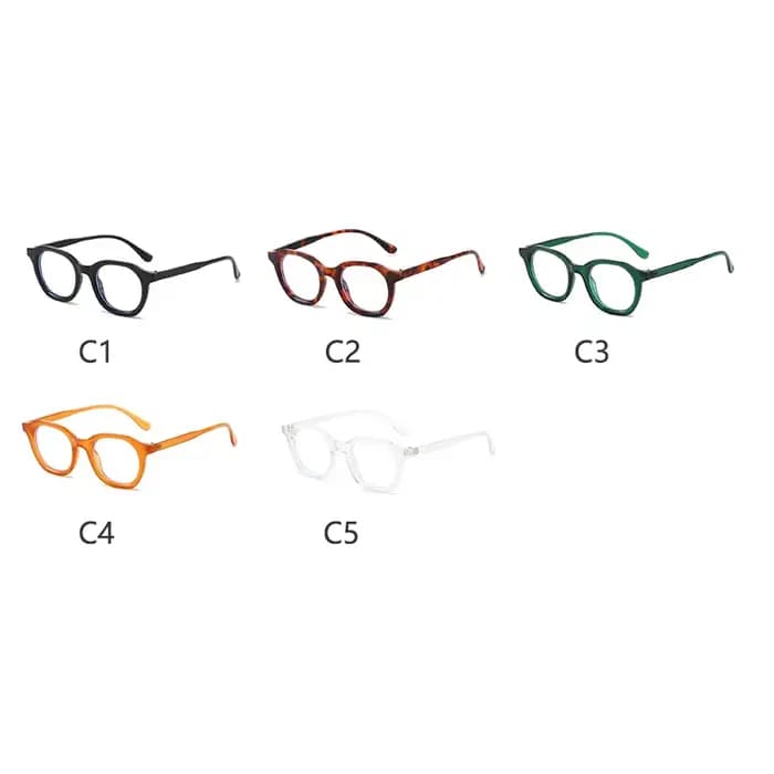Lunettes de lecture ovales élégantes pour hommes et femmes